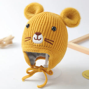 Knitted Mouse Hat
