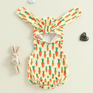 Bunny Ears Carrot Romper