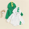 Hooded Dino Spike Onesie