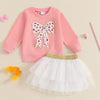 Bow Tutu Skirt Outfit