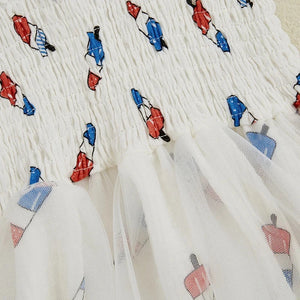 USA Ice Pop Skirt Romper & Bow