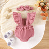 Ruffled Bunny Romper & Headband