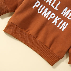 Call Me Pumpkin Fall Sweater