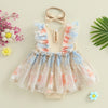 Butterfly Flutter Dress & Headband