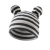 Striped Ear Beanie Hat