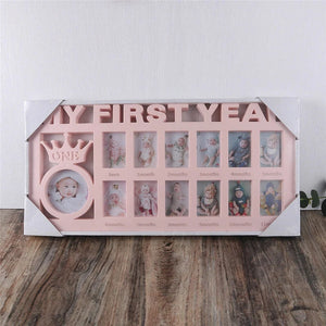 My First Year Crown Picture Frame