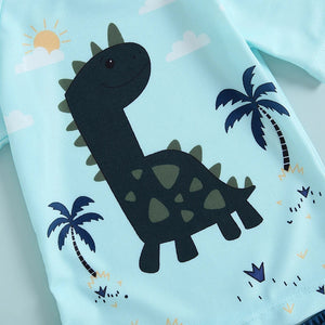 Dinosaur Island Swimsuit Set
