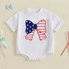USA Embroidery Onesie