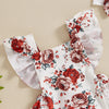 Floral Lillian Lace Romper & Headband