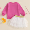 Bow Tutu Skirt Outfit