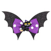 Sparkly Halloween Bow Clip