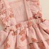 Ruffled Teddy Bear Dress & Headband
