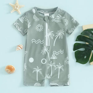 Palm Trees & Waves Swimsuit