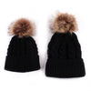 Matching Mom & Baby Pompom Hat