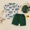 Palm Tree Pocket Shirt & Shorts