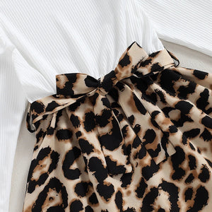 Long Sleeve Leopard Lidia Dress