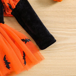 Halloween Bats Tutu Romper & Headband