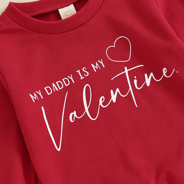 My Daddy is My Valentine Outfit