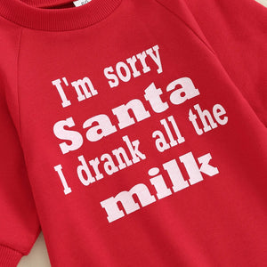 I Drank All the Milk Christmas Onesie