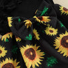 Off Shoulder Sunflower Romper & Headband