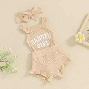Ribbed Daddy's Girl Summer Outfit