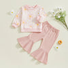 Sunshine Floral Bell Bottoms Outfit