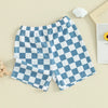 Checkered Swim Shorts