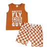 Fly Little Guy Checkered Outfit