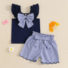 Plaid Paloma Bow Outfit