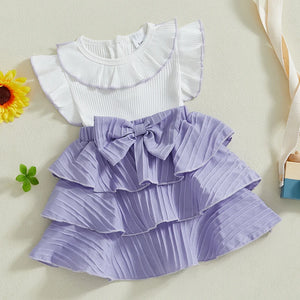 Collared Leisha Bow Dress