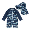 Ocean Waters Swimsuit & Hat