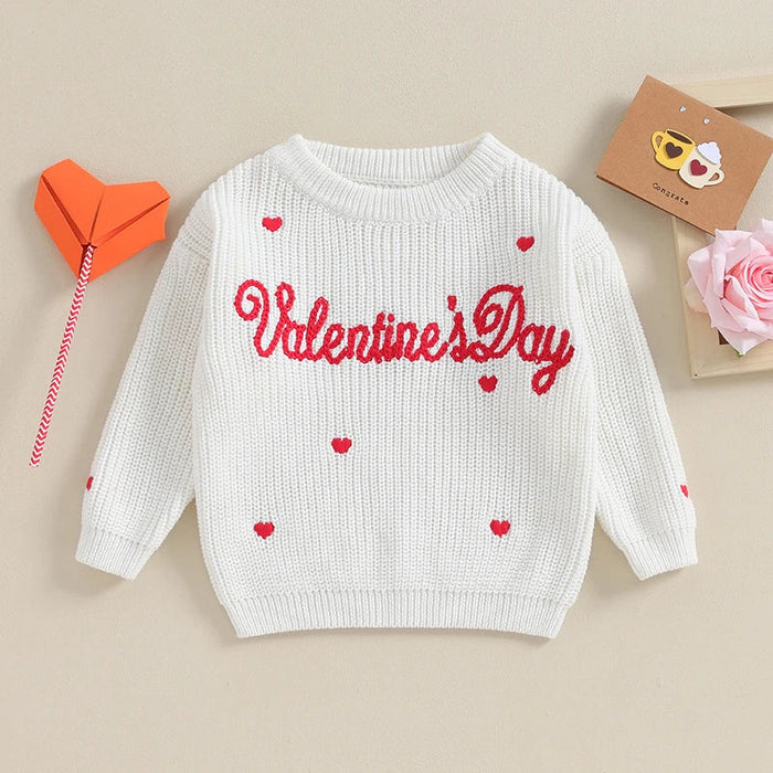 Knitted Valentine's Day Sweater