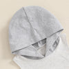 Gray Two Tone Sleeveless Hoodie Outfit