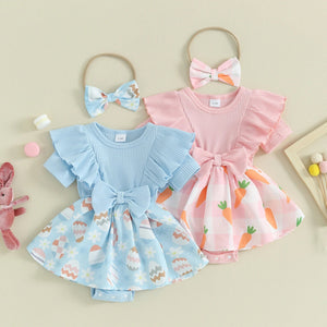 Spring Easter Dress & Headband