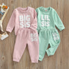 Big & Lil Sis Matching Jogger Set