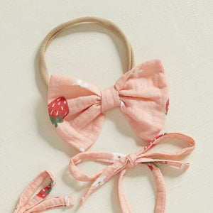Summer Strawberry Flower Dress