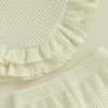 Solid Ruffled Marion Outfit