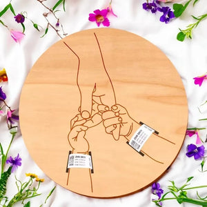 Twins Hospital Bracelet Keepsake