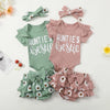 Floral Auntie's Bestie Skirt Outfit