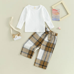 Prudence Plaid Pants Outfit