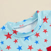 4th of July Stars Pocket T-shirt & Shorts
