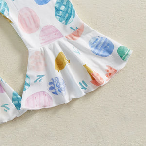 Easter Bell Bottom Outfit & Headband