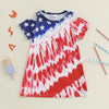 Tie Dye USA Dress