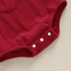 Corduroy Heart Onesie