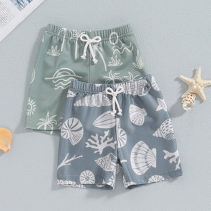 Summer Sea Swim Trunks