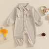 Solid Smith Corduroy Romper