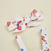 Summer 4th of July Romper & Bow