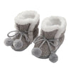 Plush Baby Pom Pom Boots