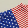 Ruffled USA Shorts