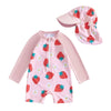 Long Sleeve Summer Swimsuit & Hat